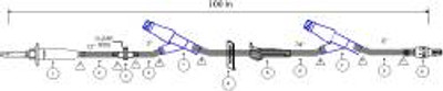 IV Extension Set Small Bore 100 Inch Tubing IV Extension Set Small Bore 100 Inch Tubing