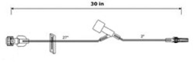 IV Extension Set Small Bore 30 Inch Tubing