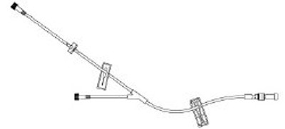 IV Extension Set LifeCare PCA Mini Bore 10 Inch Tubing NonSterile