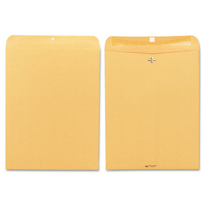 Clasp Envelope, #15 1/2, Square Flap, Clasp/gummed Closure, 12 X 15.5, Brown Kraft, 100/box Clasp Envelope, #15 1/2, Square Flap, Clasp/gummed Closure, 12 X 15.5, Brown Kraft, 100/box
