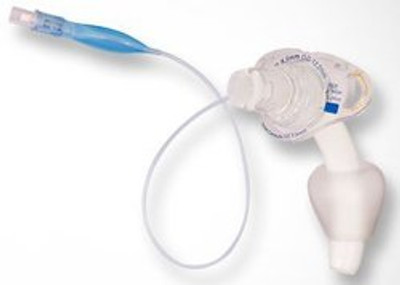 Uncuffed Tracheostomy Tube Shiley Disposable IC Size 10.0 Adult