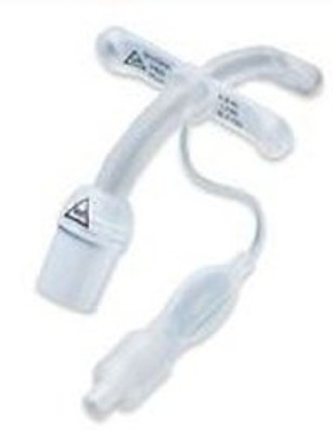 Cuffed Tracheostomy Tube Bivona FlexTend TTS Size 3.0 Pediatric
