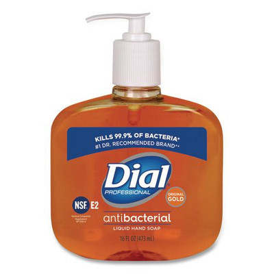 Gold Antibacterial Liquid Hand Soap, Floral, 16 Oz Pump