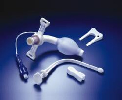 Cuffed Tracheostomy Tube Bivona Fome-Cuf Disposable IC Size 6.0 Adult