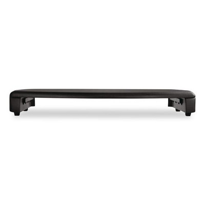 Crt/lcd Stand With Keyboard Storage, 23" X 13.25" X 3", Black, Supports 80 Lbs