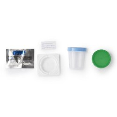 Urine Specimen Collection Kit Dover 25000 4.5 oz. Specimen Collection Container Sterile Urine Specimen Collection Kit Dover 25000 4.5 oz. Specimen Collection Container Sterile