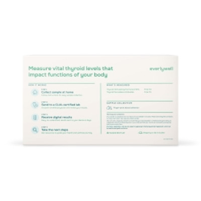 Blood Collection and Transport Kit Everlywell Collection Card Sterile Blood Collection and Transport Kit Everlywell Collection Card Sterile