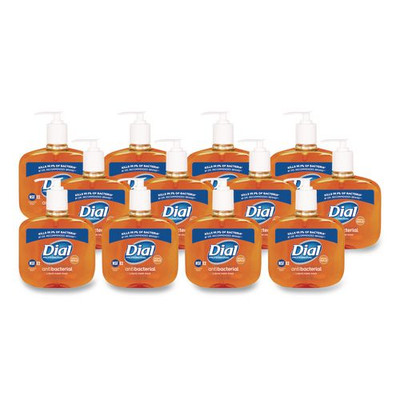 Gold Antibacterial Liquid Hand Soap, Floral, 16 Oz Pump, 12/carton