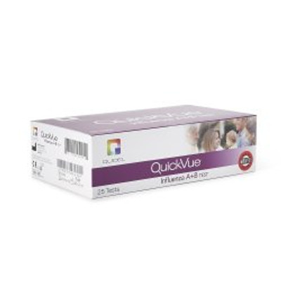 Respiratory Test Kit QuickVue® Influenza A + B 25 Tests CLIA Waived Respiratory Test Kit QuickVue® Influenza A + B 25 Tests CLIA Waived