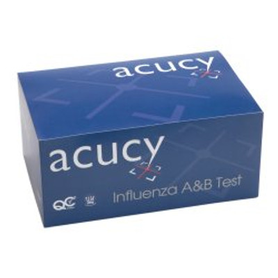 Respiratory Test Kit Acucy Influenza A + B 25 Tests CLIA Waived Respiratory Test Kit Acucy Influenza A + B 25 Tests CLIA Waived
