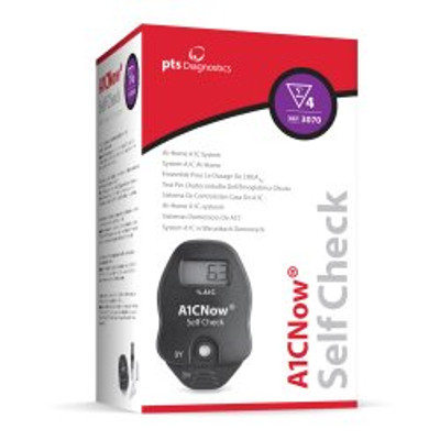 HbA1c Test Kit A1CNow® Self Check HbA1c Test 4 Tests CLIA Waived