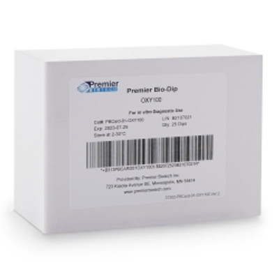 Drugs of Abuse Test Kit Premier Bio-Dip Oxycodone (OXY) 25 Tests CLIA Waived