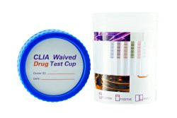 Drugs of Abuse Test Kit AMP1000, BAR, BUP, BZO, COC300, mAMP1000/MET, MDMA, MOP300, MTD, OXY, PCP, THC 25 Tests CLIA Waived