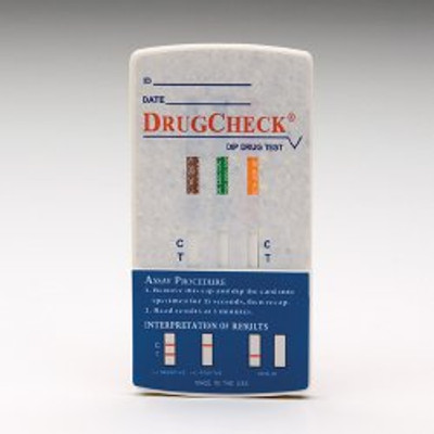 Drugs of Abuse Test Kit DrugCheck® Dip Drug Test COC, mAMP/MET, THC 25 Tests CLIA Waived Drugs of Abuse Test Kit DrugCheck® Dip Drug Test COC, mAMP/MET, THC 25 Tests CLIA Waived