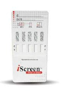Drugs of Abuse Test Kit iScreen® AMP, COC, OPI, PCP, THC 25 Tests CLIA Non-Waived Drugs of Abuse Test Kit iScreen® AMP, COC, OPI, PCP, THC 25 Tests CLIA Non-Waived