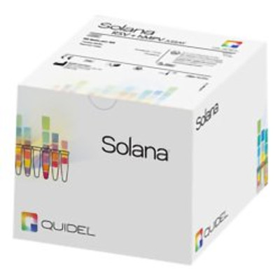 Respiratory Test Kit Solana® RSV + hMPV Respiratory Syncytial Virus Test (RSV) / Human Metapneumovirus (hMPV) 48 Tests CLIA Non-Waived