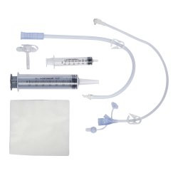 Low Profile Gastrostomy Tube Kit Mic-Key® 14 Fr. 1.2 cm Tube Silicone Sterile