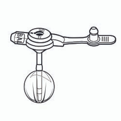 Low Profile Gastrostomy Tube Kit Mic-Key® 18 Fr. 1.7 cm Tube Silicone Sterile