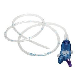 Gastric Tube with Anti-Reflux Valve Irrigation and Multifunction Port Salem Sump 14 Fr. Silicone