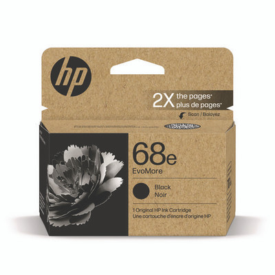 Hp 68e (7fp22tn) High-yield Black Original Ink Cartridge Hp 68e (7fp22tn) High-yield Black Original Ink Cartridge