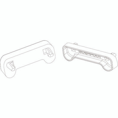 Adx Liquid Dispenser Restrictor, Gray, 12/carton