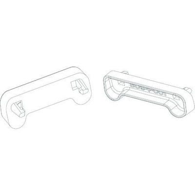 Adx Liquid Dispenser Restrictor, Gray, 12/carton