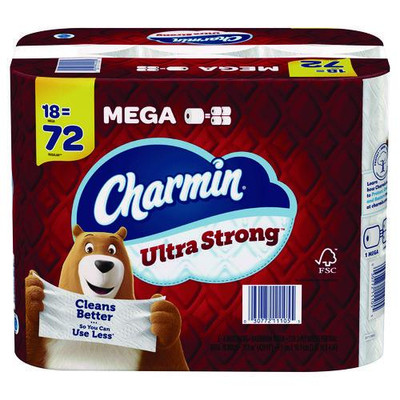 Ultra Strong Bathroom Tissue, Septic Safe, 2-ply, White, 220 Sheet/roll, 18/pack
