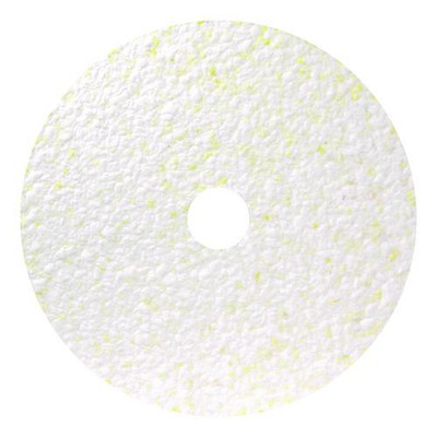 Toro Floor Pad, 14" Diameter, White/brown/yellow, 2/carton