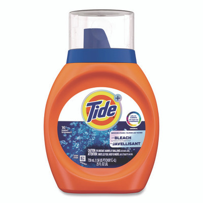 Plus Bleach Alternative Liquid Laundry Detergent, Original Scent, 25 Oz Bottle, 6/carton Plus Bleach Alternative Liquid Laundry Detergent, Original Scent, 25 Oz Bottle, 6/carton