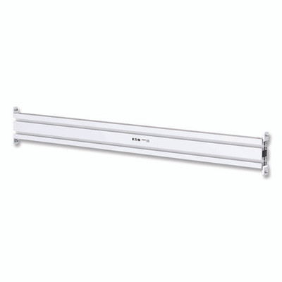 Slat Rail For Slat Wall System For 32" Tvs, 3.39w X 1.8d X 41h, Silver, Supports 33 Lb Slat Rail For Slat Wall System For 32" Tvs, 3.39w X 1.8d X 41h, Silver, Supports 33 Lb
