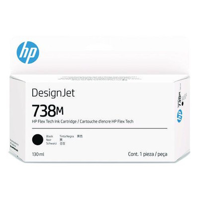 Hp 738m (a24vla) Original Designjet Ink Cartridge, Black