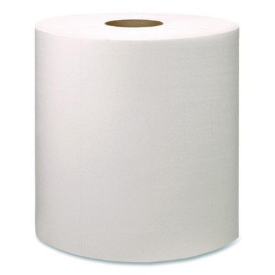 Light Duty Cleaning Cloth, Giant Roll, 1-ply, 9 X 12.4, White, 1,450 Sheet Roll/carton