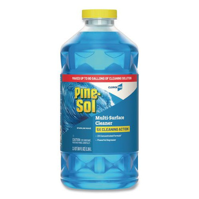 Cloroxpro Multi-surface Cleaner Concentrated, Sparkling Wave Scent, 80 Oz Bottle