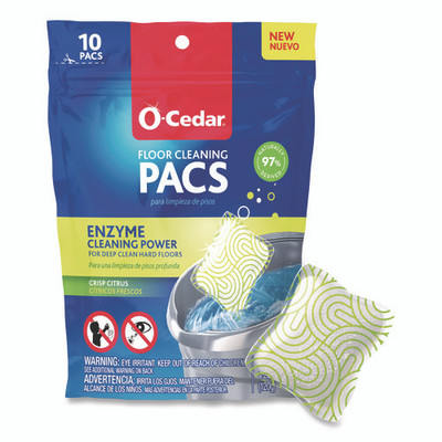 Cleaning Pacs, Crisp Citrus Scent, 10/pack Cleaning Pacs, Crisp Citrus Scent, 10/pack