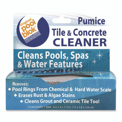 Tile And Concrete Cleaner, 6 X 1.5, Gray, 12/carton Tile And Concrete Cleaner, 6 X 1.5, Gray, 12/carton