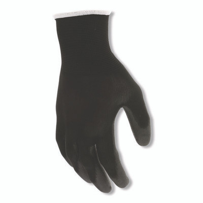 Work Gloves, Black, Large, Dozen Work Gloves, Black, Large, Dozen