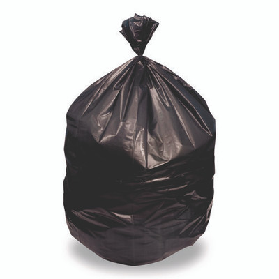 Linear Low Density Can Liners, 56 Gal, 1.5 Mil, 46' X 50", Black, 100/carton Linear Low Density Can Liners, 56 Gal, 1.5 Mil, 46' X 50", Black, 100/carton