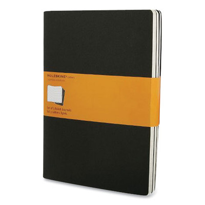 Cahier Journal, 1-subject, Narrow Rule, Black Cover, 10 X 7.5 Sheets, 3/pack Cahier Journal, 1-subject, Narrow Rule, Black Cover, 10 X 7.5 Sheets, 3/pack