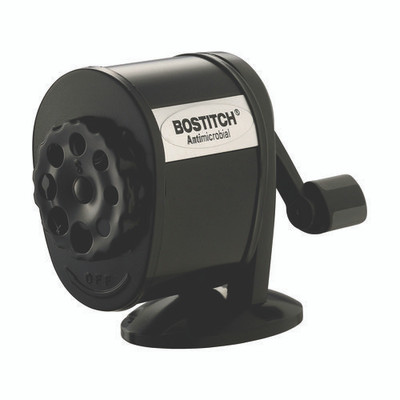 Manual Pencil Sharpener, 2.68 X 4.33 X 5.43, Black, 12/carton Manual Pencil Sharpener, 2.68 X 4.33 X 5.43, Black, 12/carton
