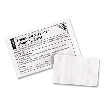 Magnetic Card Reader Cleaning Cards, 2.1" X 3.35", 50/carton