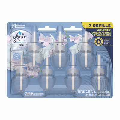 Plugins Scented Oil Refill, Clean Linen, 0.67, 7/pack Plugins Scented Oil Refill, Clean Linen, 0.67, 7/pack