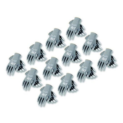 Gp Polyurethane-coated Nylon Gloves, Small, Gray, 12 Pairs