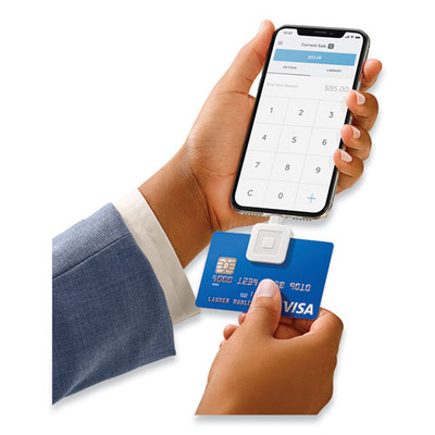 Reader For Magstripe Lightning Connector, White Reader For Magstripe Lightning Connector, White