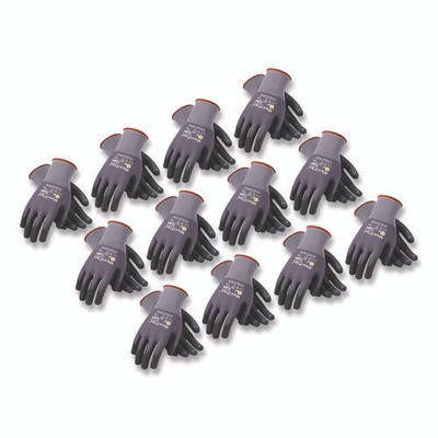 Endurance Seamless Knit Nylon Gloves, X-large, Gray/black, 12 Pairs Endurance Seamless Knit Nylon Gloves, X-large, Gray/black, 12 Pairs