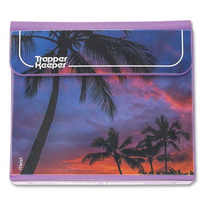 Trapper Keeper 3-ring Pocket Binder, 1" Capacity, 11.25 X 12.19, Palm Trees Trapper Keeper 3-ring Pocket Binder, 1" Capacity, 11.25 X 12.19, Palm Trees