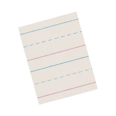 Multi-program Picture Story Paper, 30 Lb Bond Weight, 5/8" Long Rule, Two-sided, 12 X 18, 250/pack