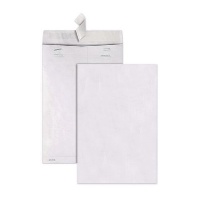 Catalog Mailers, Dupont Tyvek, #15, Squar Flap, Redi-strip Closure, 10 X 15, White, 100/box