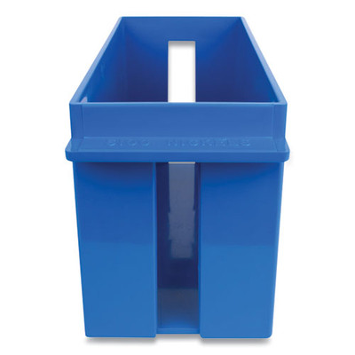 Extra-capacity Coin Tray, Nickels, 1 Compartment, Denomination And Capacity Etched On Side, 10.5 X 4.75 X 5, Plastic, Blue Extra-capacity Coin Tray, Nickels, 1 Compartment, Denomination And Capacity Etched On Side, 10.5 X 4.75 X 5, Plastic, Blue