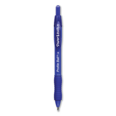Profile Ballpoint Pen, Retractable, Medium 1 Mm, Blue Ink, Translucent Blue Barrel, 4/pack Profile Ballpoint Pen, Retractable, Medium 1 Mm, Blue Ink, Translucent Blue Barrel, 4/pack