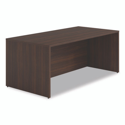 Alera Seville Series Desk Shell, 72" X 36" X 29", Mahogany Alera Seville Series Desk Shell, 72" X 36" X 29", Mahogany